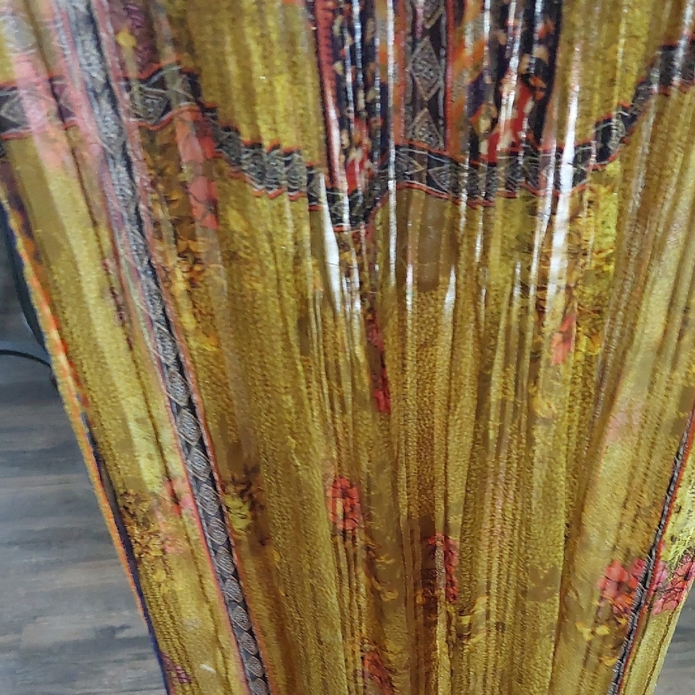 Antropologie  BHANUNI BY JYOTI Pleated Maxi Sundress with Embellishments - Picture 13 of 14